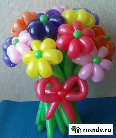 Цветы из воздушных шаров Самара - изображение 1