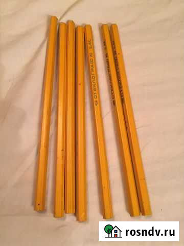 Карандаш -Стеклограф желтый СССР Ейск - изображение 1