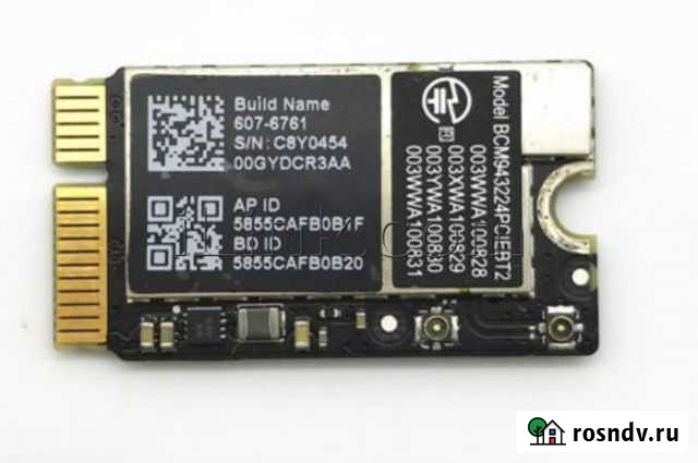 WiFi /Bluetooth модуль для Apple Macbook Air A1369 Челябинск - изображение 1