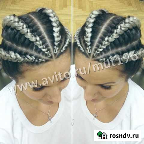 Синтетические волосы для боксерских косичек Екатеринбург - изображение 1