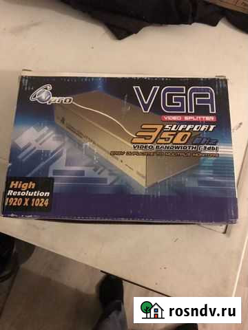 Видео сплиттер VGA на 4 порта Магадан - изображение 1