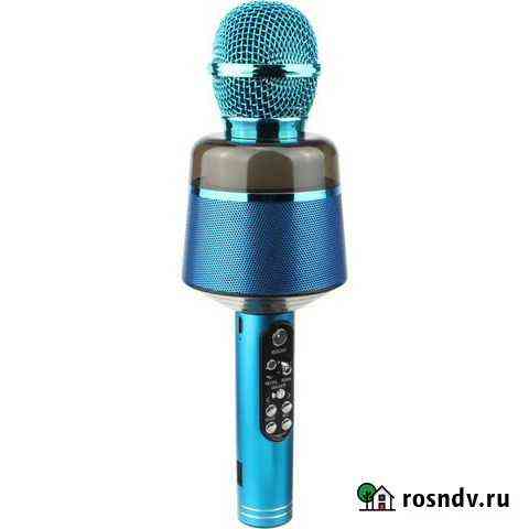 Микрофон караоке Q008 Magic Karaoke Синий Красноярск