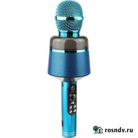 Микрофон караоке Q008 Magic Karaoke Синий Красноярск - изображение 1