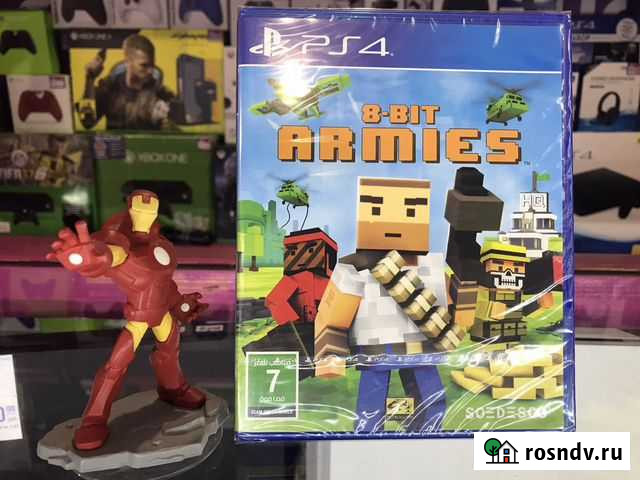 Диск PS4 8Bit-Armies (Новый) Владимир - изображение 1