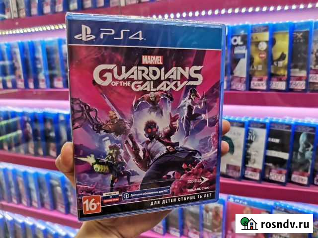 Диск PS4 Square Enix Стражи Галактики Marvel Владимир - изображение 1