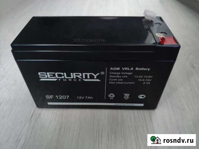 Аккумулятор 12в 7Ач Дубовое - изображение 1