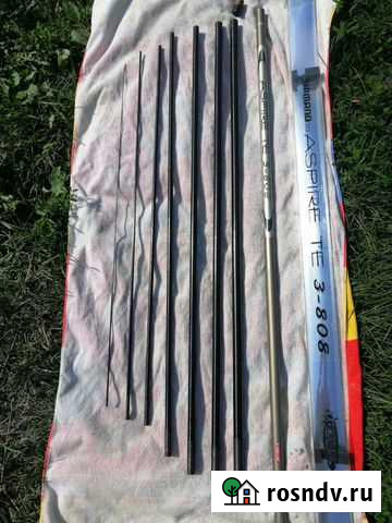 Удилище новое shimano aspire TE 3-808 Тамбов - изображение 1