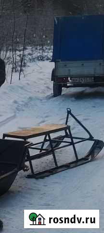 Сани для мотобуксировщика или снегохода Кадуй - изображение 1