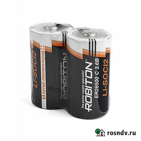 Батарейка ER26500 26500 A343 KR14 C 3.6V 3,6В Краснодар - изображение 1