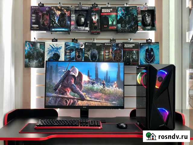 Игровой Компьютер Core i7 3770 8Gb GTX 1650 4Gb Киров - изображение 1