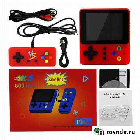 Игровая консоль game BOX 500in1 plus с джойстиком Улан-Удэ