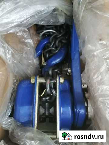 Таль рычажная новая 1,5 т Шарыпово - изображение 1