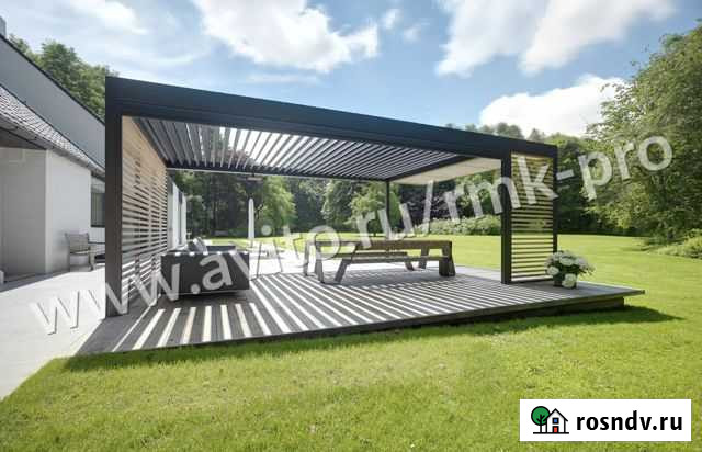Навесы под ландшафтный дизайн Подольск - изображение 1