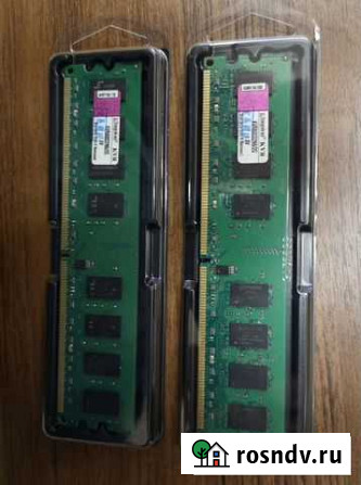 Модули памяти 2 гб PC2 DDR2 800 мГц Бежецк - изображение 1