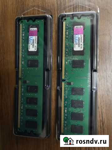 Модули памяти 2 гб PC2 DDR2 800 мГц Бежецк - изображение 1