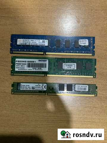 Оперативная память ddr3 4 gb Козельск - изображение 1