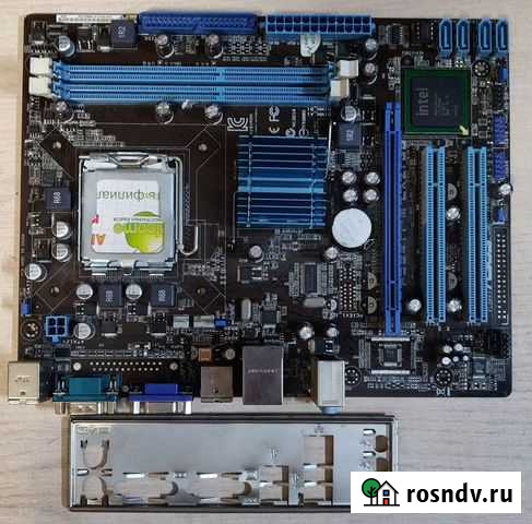 Материнская плата asus P5G41T-M LX2 (775, DDR3) Красноярск - изображение 1