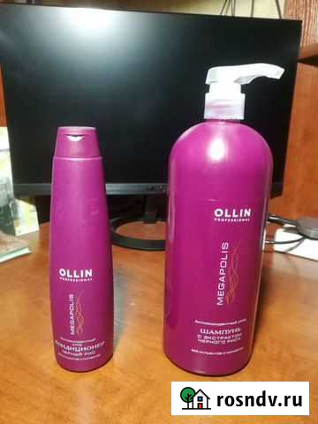 Ollin Prof. шампунь и кондиционер черный рис Мурманск - изображение 1