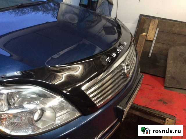 Дефлектор капота nissan teana Курган - изображение 1