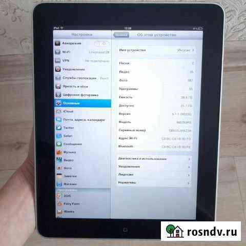 iPad модель MB293RS Красноярск