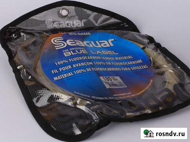 Шок-лидер Seaguar Blue Label 180 LB 30 m Магнитогорск - изображение 1