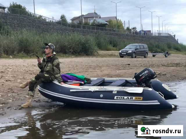 Solar 330 maxima нднд с мотором Suzuki 5 Вятские Поляны - изображение 1