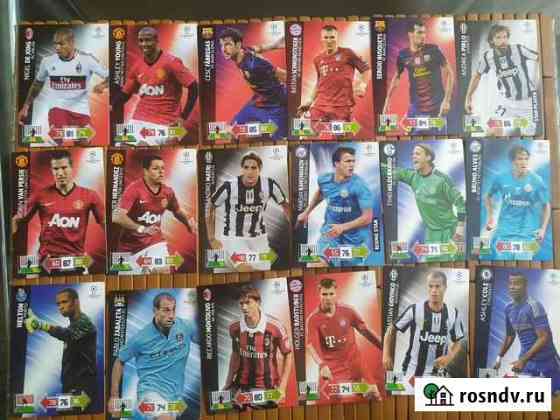 Карточки panini adrenalyn xl лч 2012-2013 Пермь