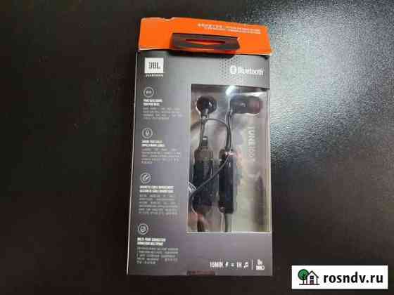 Bluetooth гарнитура JBL T165BT черный Уссурийск