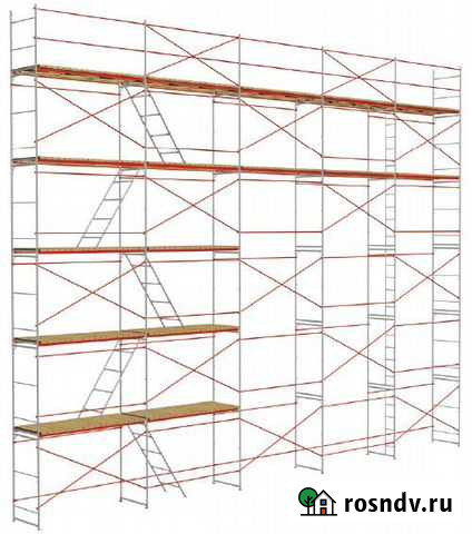 Аренда лесов строительных рамных фасадных, Иваново Иваново - изображение 1