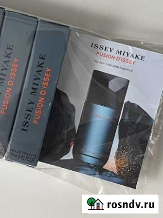 Пробники мужские Issey Miyake Fusion D’issey Новороссийск - изображение 1