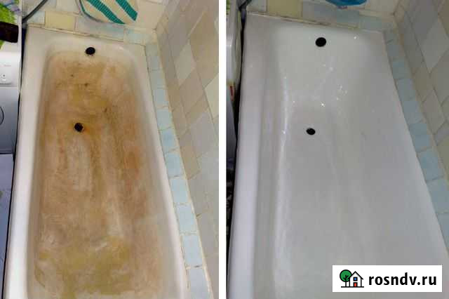 Восстановление эмали ванны Рязань - изображение 1