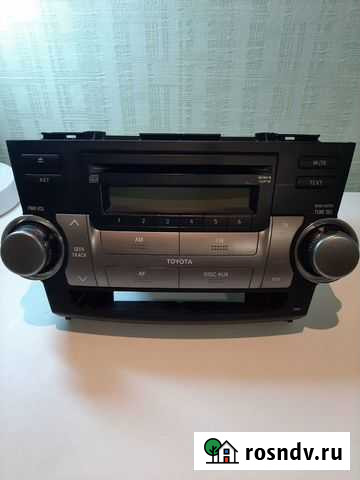 Магнитола на Toyota Highlander Нерюнгри - изображение 1