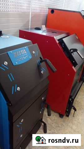 Котлы на угле дровах электричестве Теплодар Магнум Сосновоборск - изображение 1