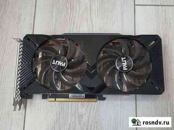 Видеокарта Palit GTX 1660TI dual 6гб Воронеж
