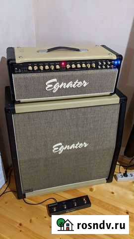 Гитарный ламповый стек Egnater Renegade + кабинет Геленджик - изображение 1
