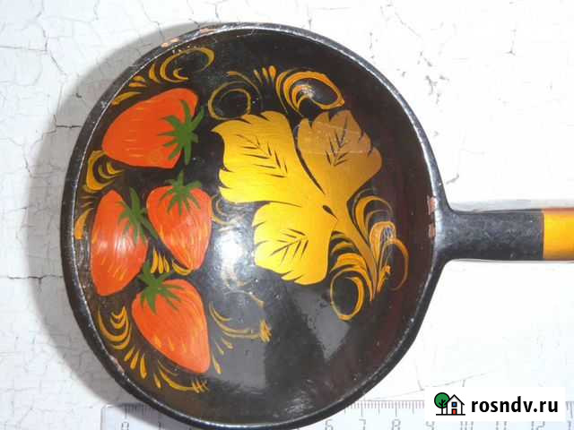 Поварёшка деревянная большая Чаадаевка - изображение 1