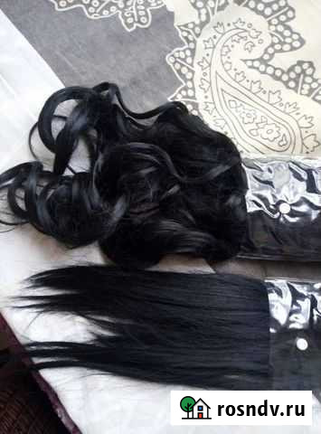 Волосы на заколках искусственные Самара - изображение 1