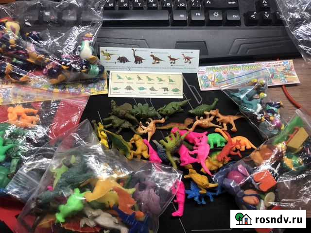Киндр,90е, пингвины, слоны, динозавры, черепашки Дмитров - изображение 1
