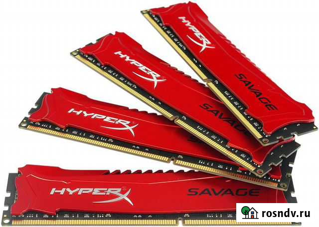 Kingston HyperX savage DDR3 2400mhz (16 Gb) Липецк - изображение 1