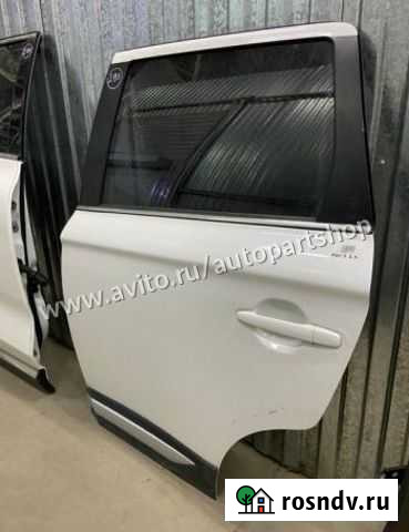 Митсубиси Аутлендер 3 задняя левая дверь белая Ноябрьск - изображение 1