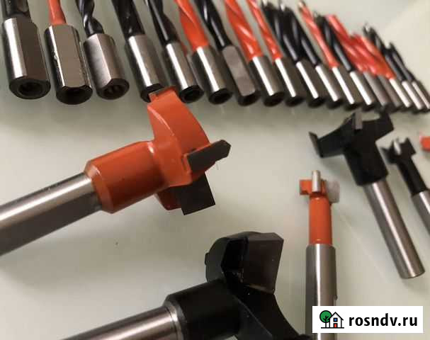 Сверла глухие, сквозные, чашечные -лдсп, мдф и др Красногорск - изображение 1