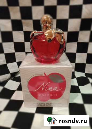 Женская Туалетная вода nina ricci Nina 80 мл Мурино - изображение 1