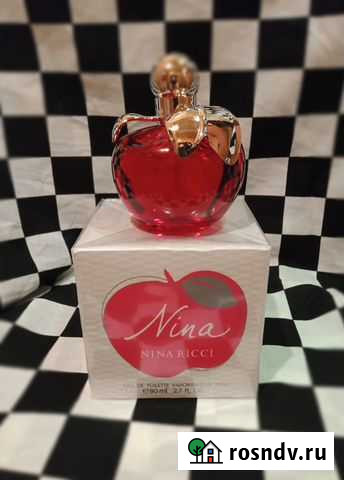 Женская Туалетная вода nina ricci Nina 80 мл Мурино - изображение 1