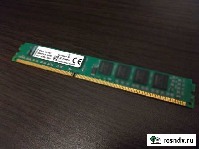 Kingston 4GB 1333MHz DDR3 Ростов-на-Дону - изображение 1