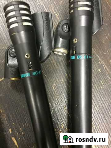Конденсаторные микрофоны Shure,AKG Пермь - изображение 1