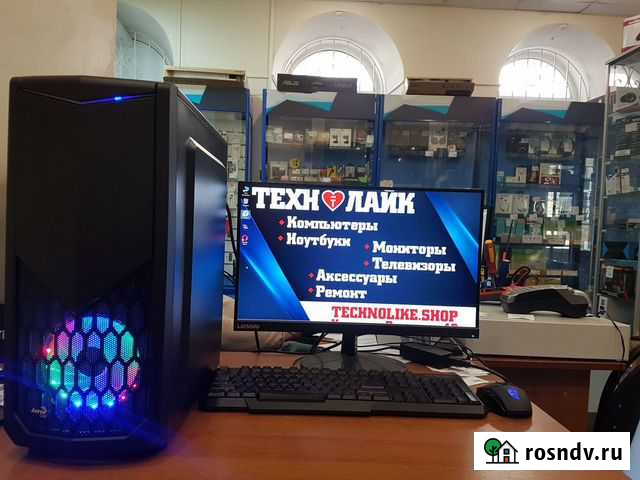 Новый игровой Ryzen 5 2600\8Gb\GTX1650\1TB Курск - изображение 1