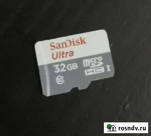 Карта памяти MicroSD SanDisk Ultra 32Gb Белгород - изображение 1