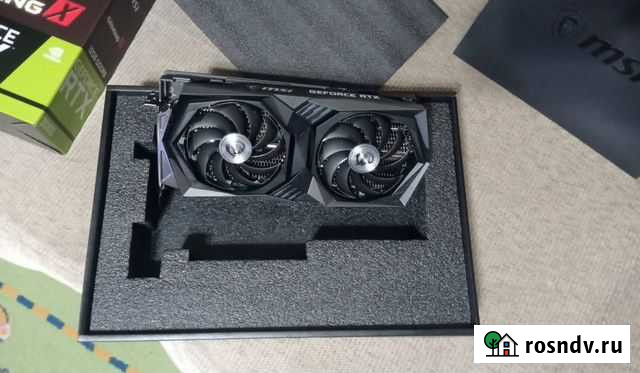 Видеокарта MSI GeForce RTX 3060 gaming X Тула - изображение 1