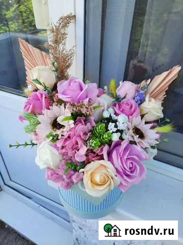 Букет из мыльных цветов Шебекино - изображение 1