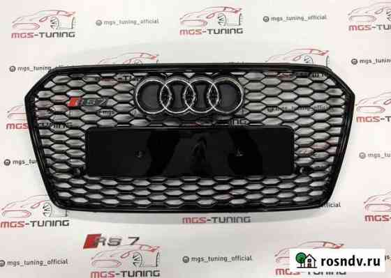 Решетка на Audi A7 в стиле RS7 14-17 гг. дизайн 3 Екатеринбург
